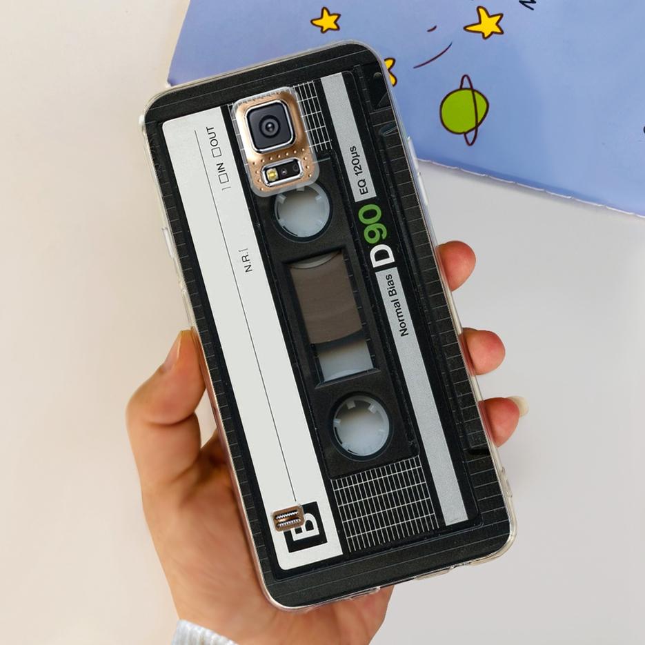For Samsung Galaxy S5 Case SM-G900F G900I G900M Stylish Painted Cover Soft Silicone Phone Case For Samsung S5 S 5 GalaxyS5 Shell