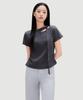 MIXXO Cutout Tie Short Sleeve T-Shirt Re Hwg44Ss_Miwhwg70Ra