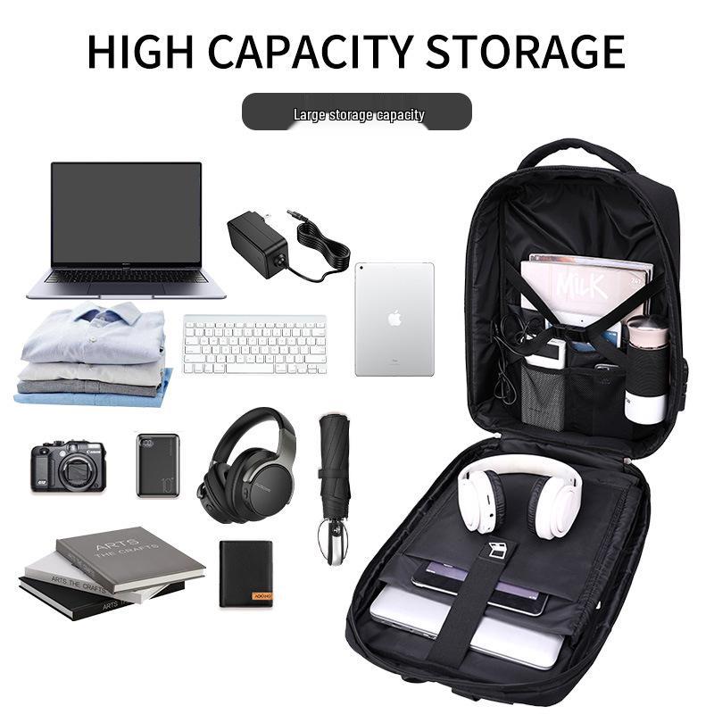 High-End Lightweight Cross-Border Laptop Backpack - Unisex Casual Travel Shoulder Bag