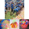 Outdoor Party Summer Prank Balloon Bombs Children Playing In The Toys Water