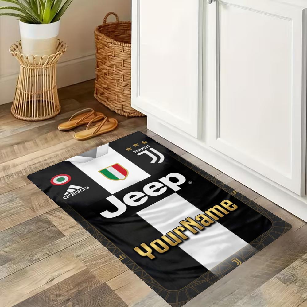 Juventus Kohandage oma nimi Köögimatt Jooksikmati Pesumati Esiku Sissepääsu Parim kingitusvalik