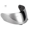 Universal Photochromic Anti-Fog Visor Sticker for HJC I91/i90 Helmets, Day-Night Electroplated HJ-33 Lens