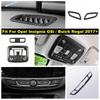 Auto Obere Dach Leselampen / Armaturenbrett Lüftungsauslass Lüftungsschlitze Zierleisten ABS Für Opel ignia GSi / Buick Regal 2017 -