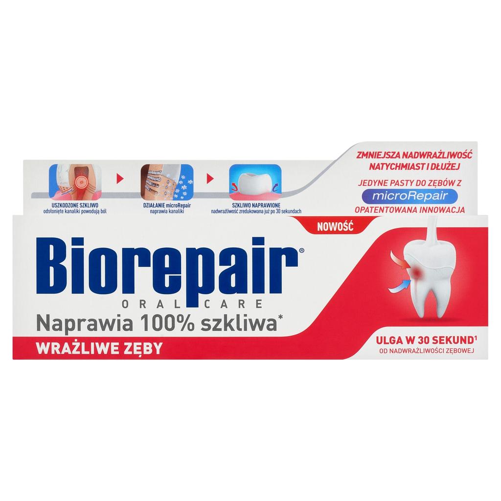 Biorepair Oral Care Fast Sensitive Repair Toothpaste For Sensitive Teeth 75