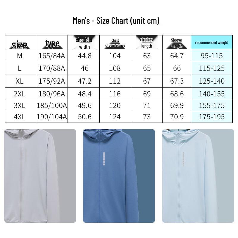 Warrior Men's Summer UPF50+ UV Protection Hooded Sun Jacket