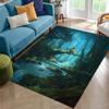 3D T-TotoroS Cartoon Anime Japan Teppich Teppich für Kunst Wohnzimmer Dekor Sofa Zuhause Schlafzimmer Geschenke Fans Teppichboden Rutschfeste Fußmatte