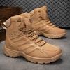 New Off-road Combat Boots Tactical Boots Outdoor Lightweight Wear-resistant Fashion Hiking Shoes
