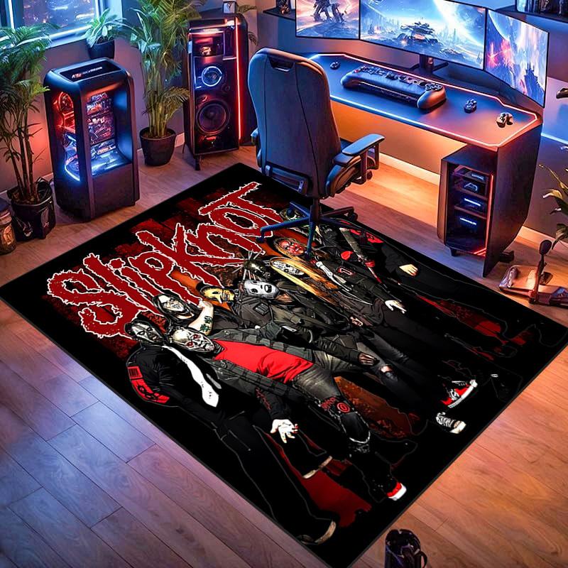 Slipknot: Chaos Rebellion carpet printing Suitable for all seasons Dormitory decoration Christmas gifts Bathroom mat