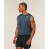 Gymshark Arrival Oversized Tank Gs Stealth Blue A6a5u Ud6s