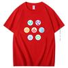 Game Graphic Print Graphic T Shirts Unisex Summer Casual Cartoon Short Sleeve Tshirts High Quality Cotton Tshirt Mens Clothes
