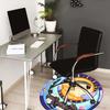 1pc Office Carpet Chair Mats Starry Night Cats Moon Illustration Perfect for Decorating Office Chairs, Living Rooms, Or Bedrooms