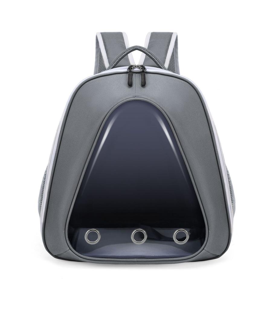 Transparent, Portable, Breathable Travel Pet Bag with Large Capacity, Space - Capsule - Like Design, and Double-shoulder Cat Bag
