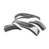 Carbon Fiber ABS Exterior Rear View Mirror Strip Trim For Cadillac XT4 2019-2022