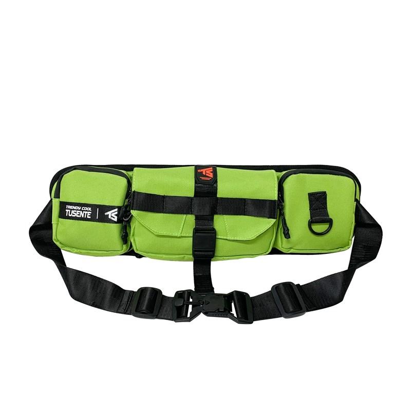 Women Sports Chest Bag Men's Riding Waist Bag Outdoor Large Capacity Water Kettle Bag
