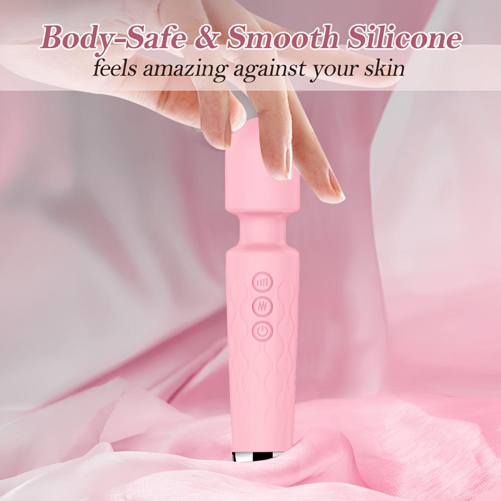Rechargeable Vibrator Stick - 20-Frequency AV Stick for Female Pleasure, Waterproof, Quiet, and Ergonomic Design for Ultimate Adult Experience