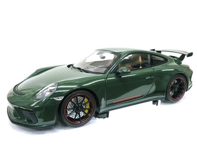 European Exclusive Scale Porsche 911 GT3 2018 1/18 (Green)