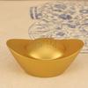 1Pcs Retro Brass Ingot Chinese Style Gold Yuanbao Feng Shui Ornament  Desktop Decoration Craft Prop