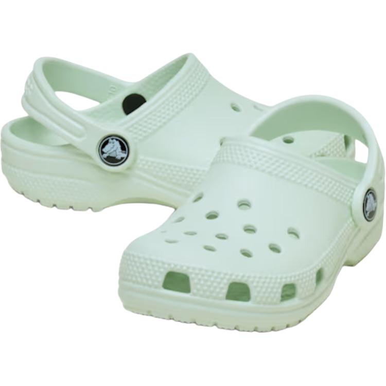 Crocs Classic Clog Comfortable Versatile Low-Top Toddler Shoes Baby shoes Green 206990-3YF