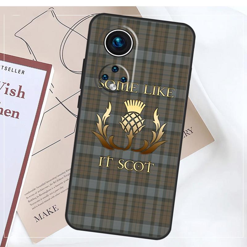 Outlander Tartan Sassenach Case For Honor Magic 8 7 5 6 Pro X9a X9b X9c X9d X8b X8c Win RT 50 70 90 200 400 Pro Cover