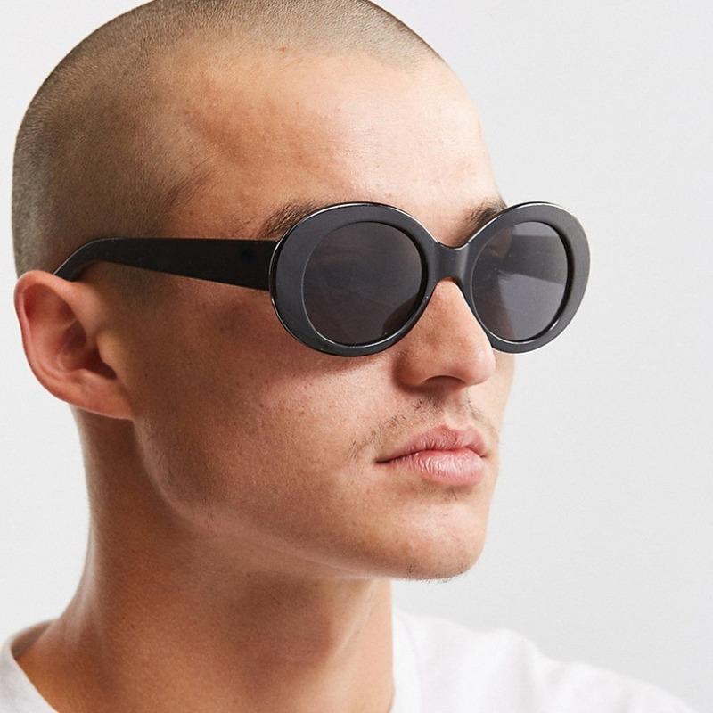 2pcs Oval Round Pop Sun glasses Design shades sunglasses women/men eyewear