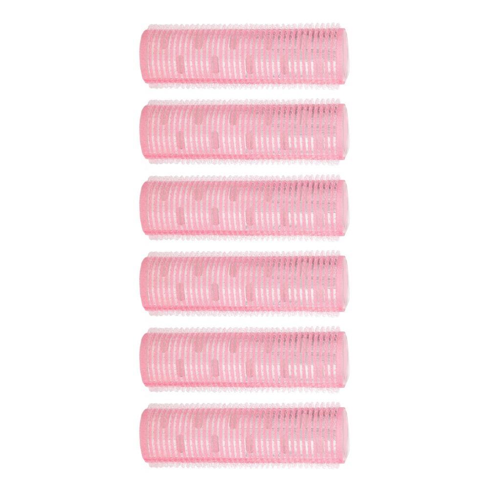 6pcs PP Hair Rollers Easy to Use Hair Rollers Set Self Grip Hair Rollers Home Use