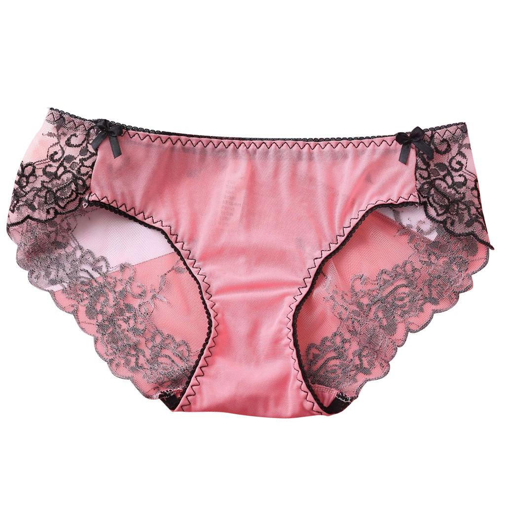 Women Pantie Sexy Lace knicker High Elastic Embroidery Yarn Underpants Underwear