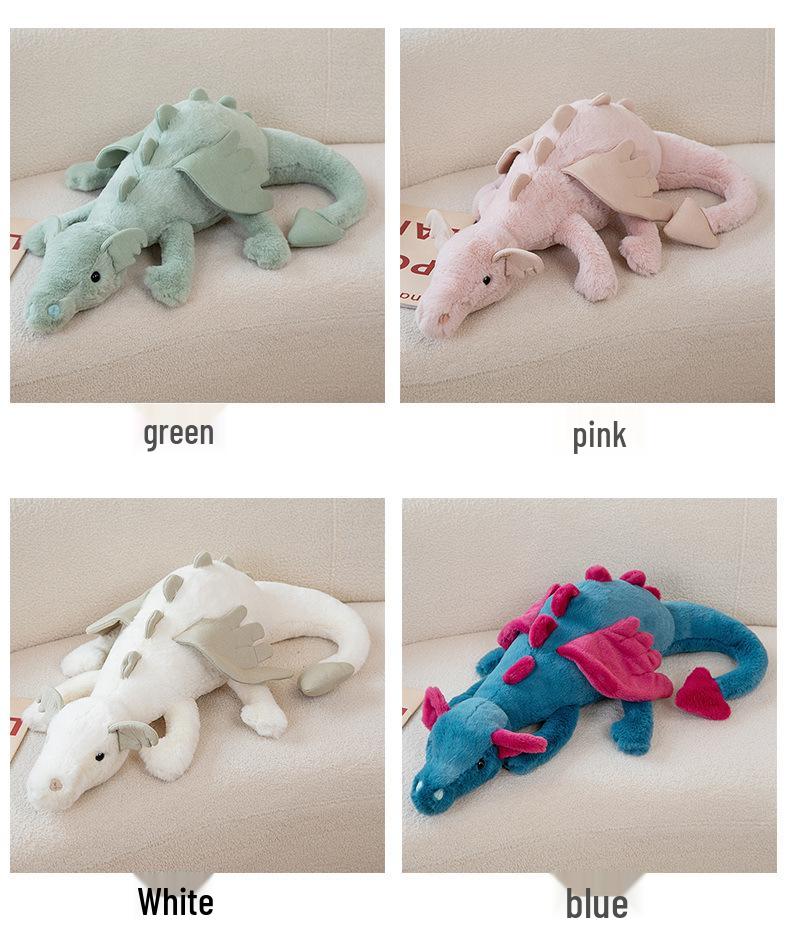 Large Cute Sky Dragon Plush Toy - Flying Dragon Pillow Gift