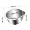 Easy To Store Rice Washing And Draining Tool Multipurpose Stainless Steel Strainer Bowl for Rice and Vegetable Draining
