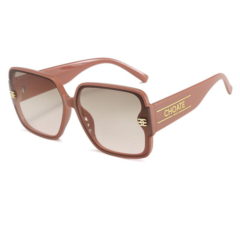 Occhiali da sole da donna Occhiali semplici, Protezione UV, Tendenza, Occhiali da sole con montatura grande