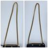 GUCCI Bee & Star Shoulder Bag Crossbody Chain Strap Gold Hardware Leather 432182 Padlock Black Women's