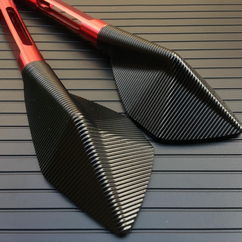 Motorbike Motorcycle Big Rearview Mirror Folding Side Mirrors CNC Aluminum Adjusting for KAWASAKI HONDA SUZUKI YAMAHA DUCATI