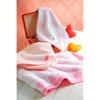 Nishikawa Miffy Towel Gift Set, 31 x 38 x 6 cm, Washable, 100% Cotton, Blossom Miffy, Made in Japan, Pink, 228720884