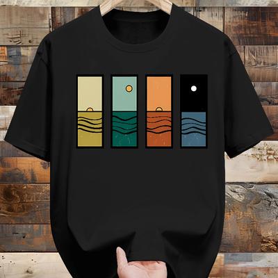 Unisexs Clothing Graphic Print Tshirts Summer Casual Fashion Comfortable Breathable ONeck Short Sleeve Tops for Unisex Tshirts