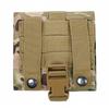 MOLLE Roll-Up Dump Pouch, 600D Reinforced Nylon, Foldable with Belt Loop (Multicam)