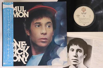 LP Record PAUL SIMON - One Trick Pony P10895W WARNER BROS 1980 Japan Obi Rock Used