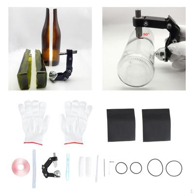 Glass Bottle Cutter for Bottles Adjustable with Complete Accessories