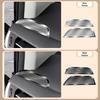 Stainless Steel Dust Covers for Toyota C-HR Gravia Dashboard Side Vents, Car Interior Accessory