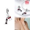 Romantic Wine Glass Pendant Copper Colors For Charms Copper Colors Original Bracelet For Jewelry Making