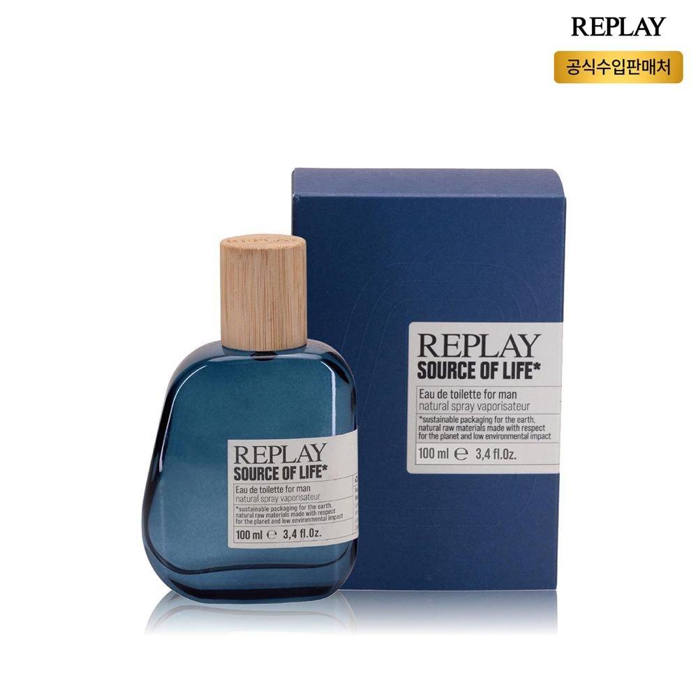 [Replay] Source of Life for Men Eau De Toilette 100ml