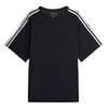 Y-3 3 Stripes Short-Sleeve Tee Black Women Tops JW7352