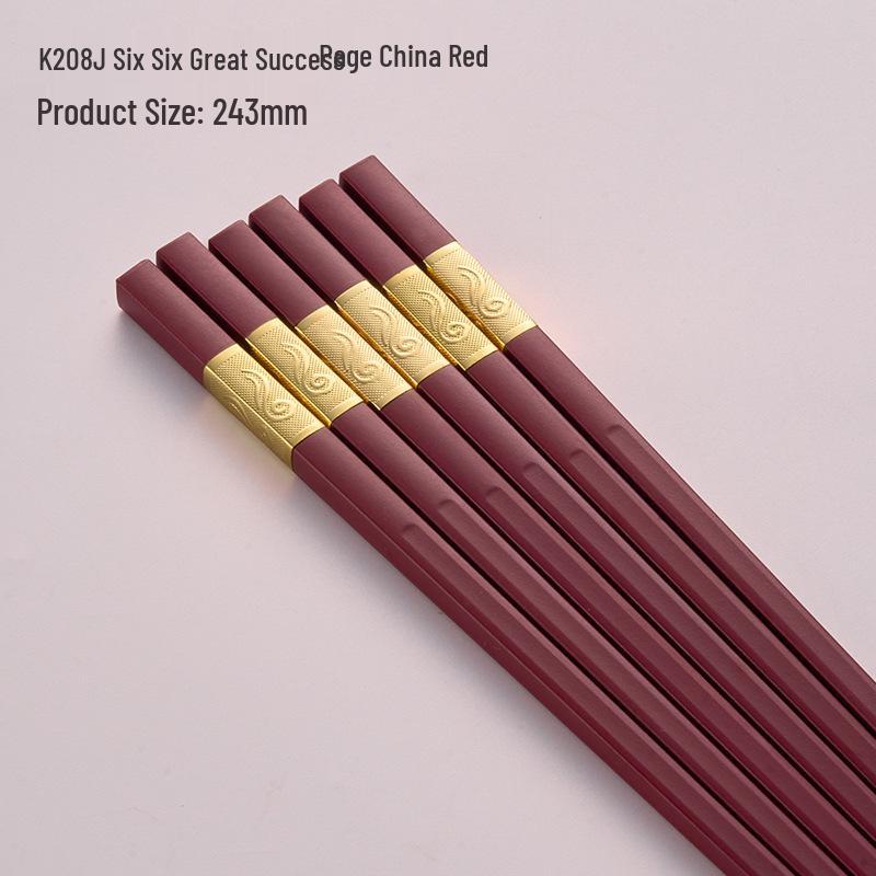 High-Temperature Resistant Alloy Chopsticks and Serving Spoon for Restaurants and Catering
