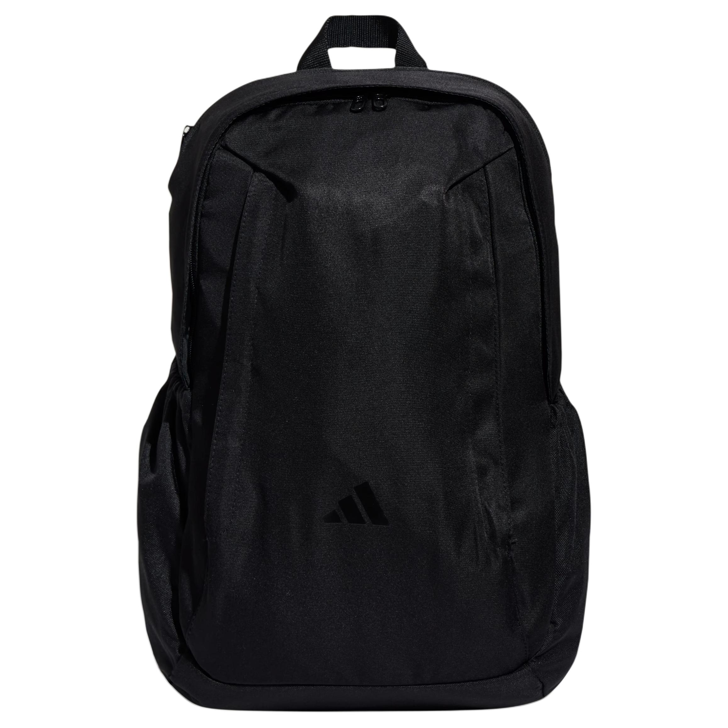 

Adidas Sports Logo Twill Fabric Backpack Unisex Backpacks Black KR5135 Black
