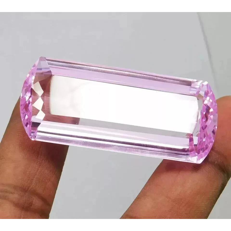 Pink Brazilian Topaz Fancy Cushion Cut 115-117 Ct VVS Certified Loose Gemstone