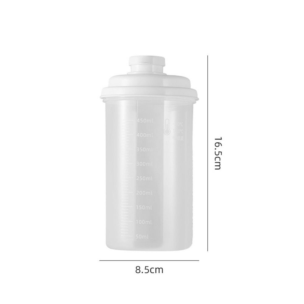 Transparent Laundry Detergent Dispenser Bottle with Measuring Cup Sealed Detergent Powder Tank Multipurpose