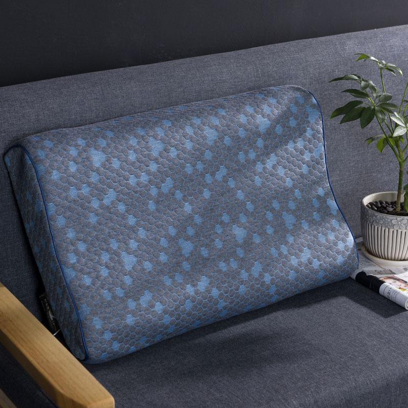 

Подушка из латекса, графеновая наволочка, тайский натуральный каучук, высокая и низкая шейная подушка для взрослых, одинарная упаковка, только одна пара, 2 шт. 40x60cm