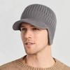 Verdicken Outdoor Winter Ohrenschutz Lässig Radfahren Ohrklappen Strickmütze Mützen Beanie Warme Mütze Für Männer