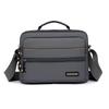 Solid Color Waterproof Shoulder Bag Men's Messenger Bag Large Capacity Crossbody Bag