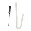 10 Pcs Hearing Aid Sound Tube Preformed Earmold Tubing Hearing Amplifiers Replacement Ear Tubes with Cleaning Rod