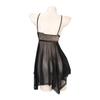Transparent Bow Deep V Lace Skirt Nightgown Sexy Lingerie Dress Sexy Clothing Lace Skirt  Ladies