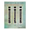 Cali&Brita Metal Mechanical Pencil, 4mm Lead, for Mark Sheets, Drawing, Architecture, with 8 Refills and Case